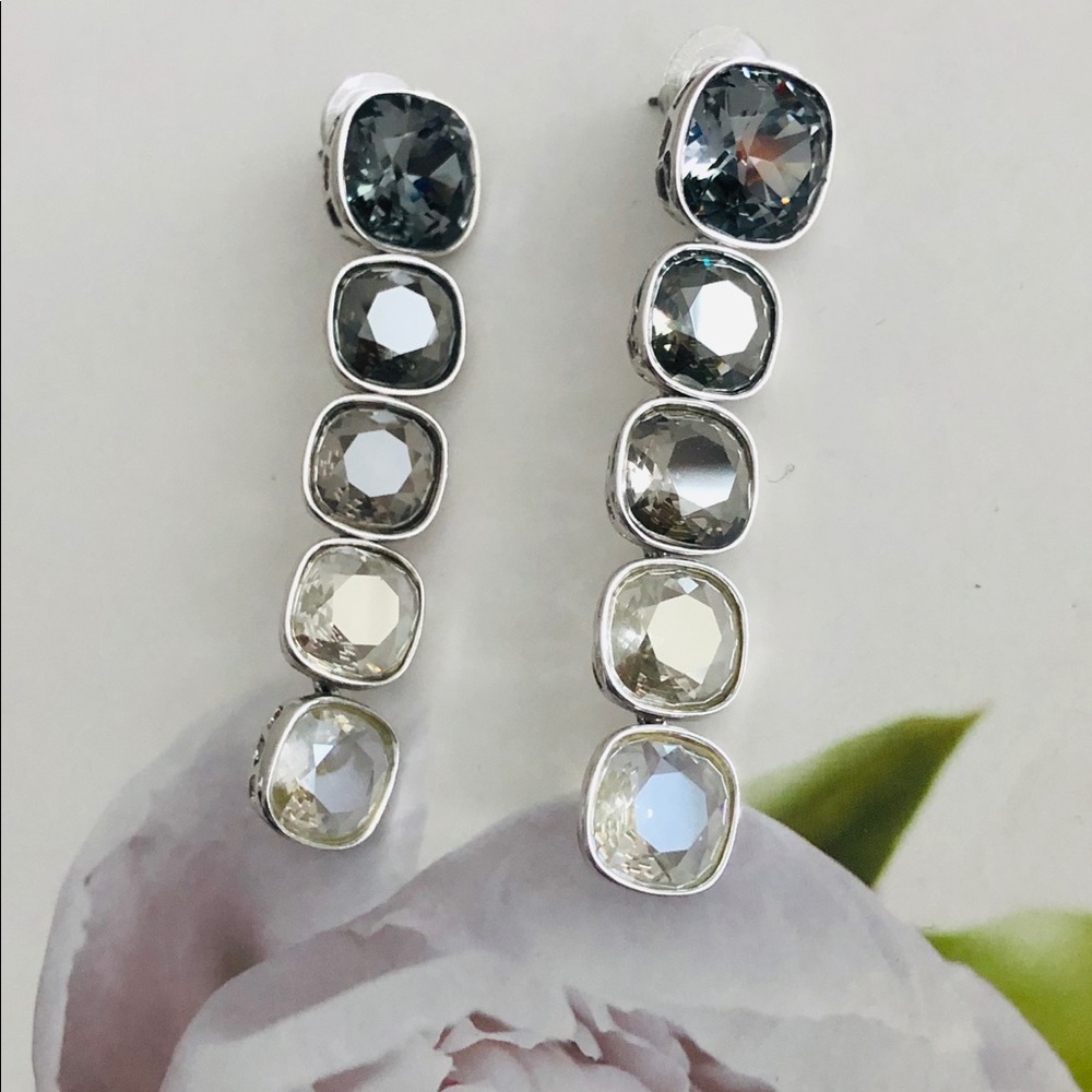 Vintage Swarovski Moonlight Earrings